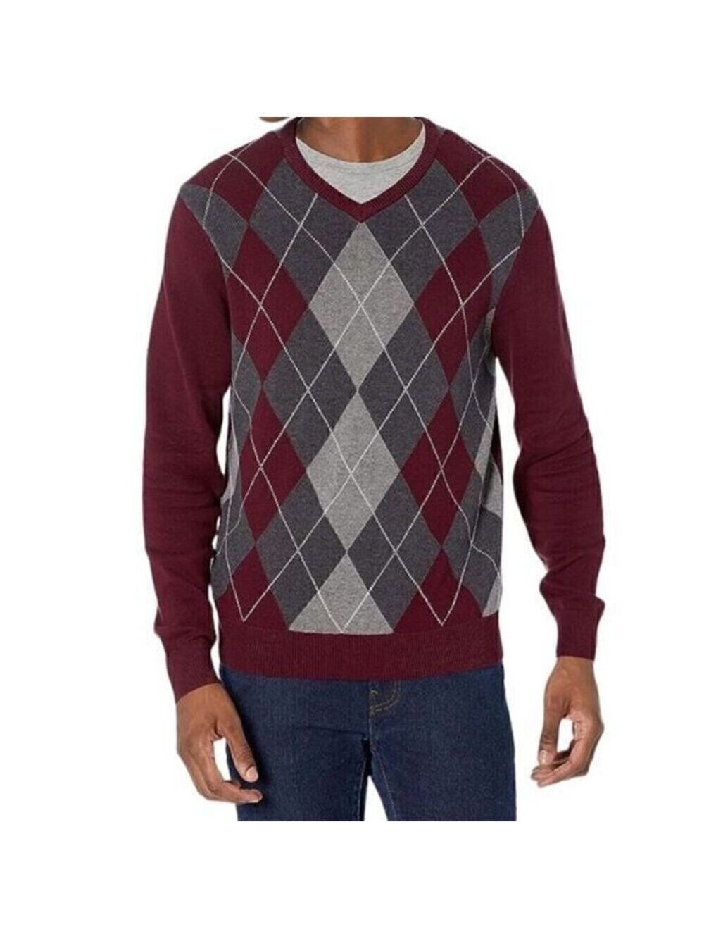 Amazon Essentials Men's V-Neck Sweater XL - Picture 3 of 11